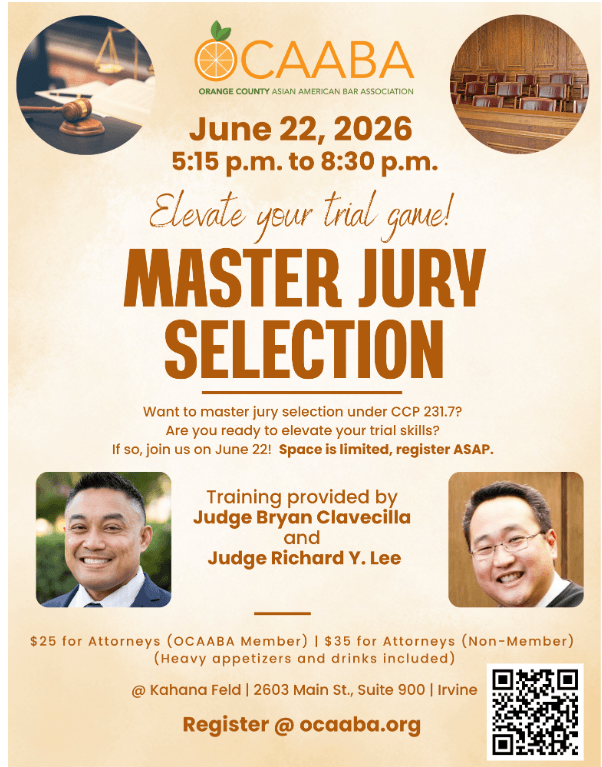 Master Jury Selection