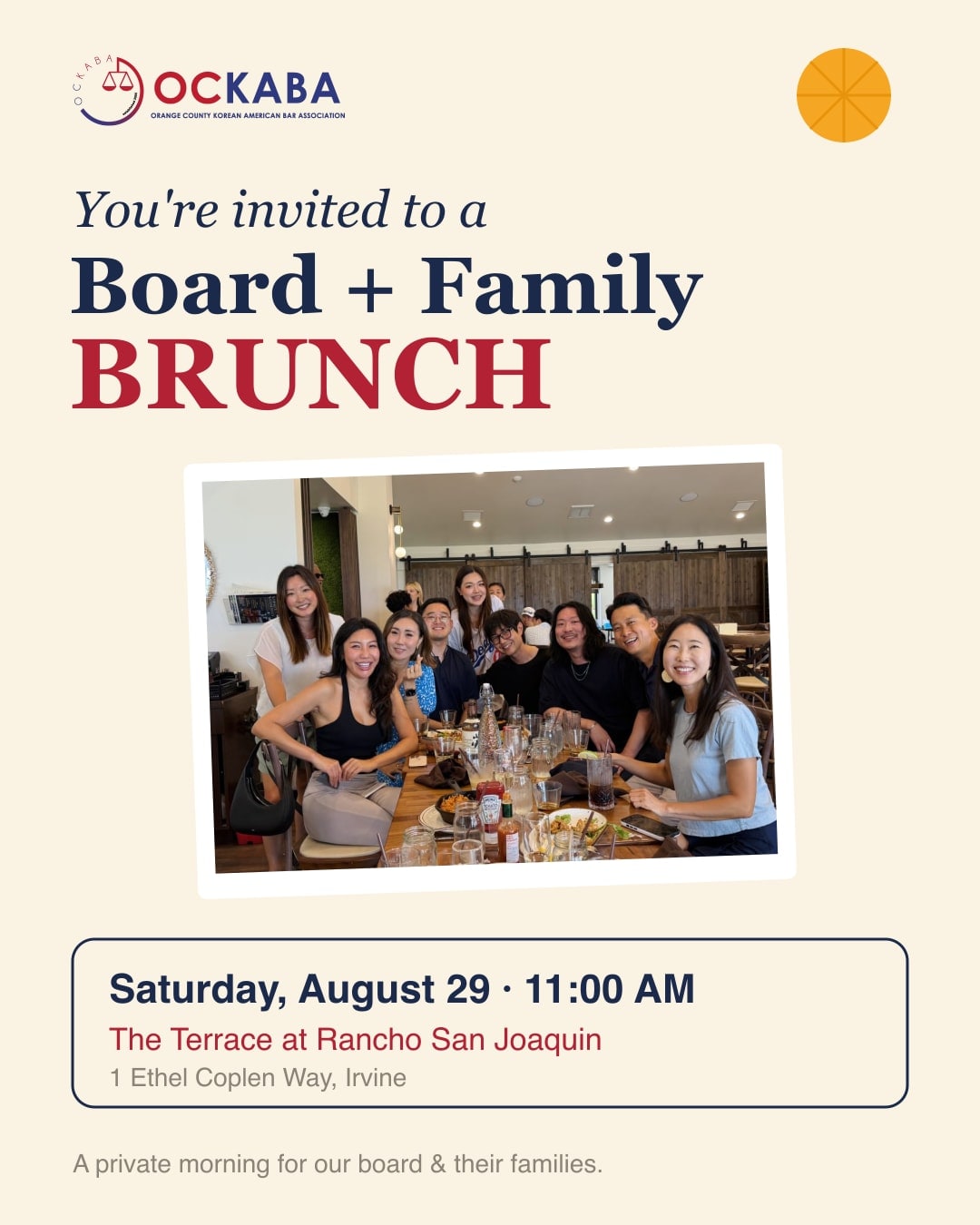Board + Family Brunch